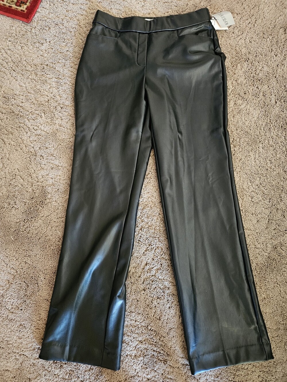 NWT ☆ Kasper Faux Leather Pants, Size Small, Brand NEW~ STUNNING!